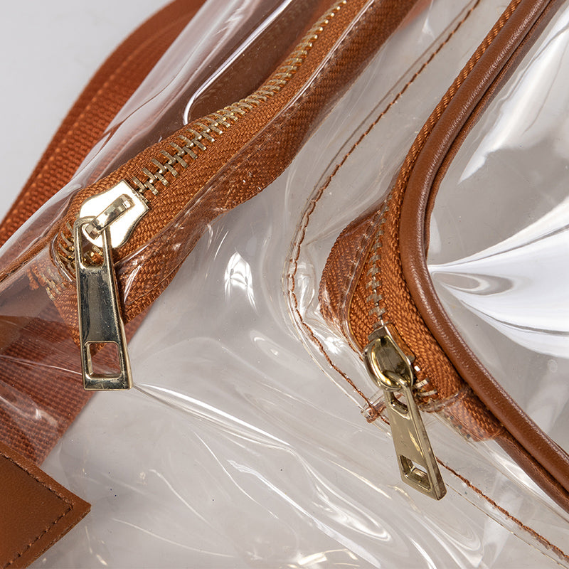 New Transparent Outdoor Running Large-capacity Waist Bag