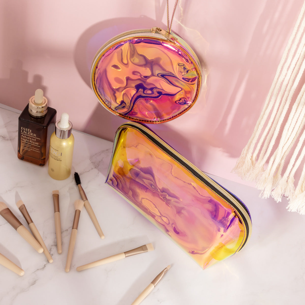 Newly Design Zipper Pouch Cosmetic Makeup Bags
