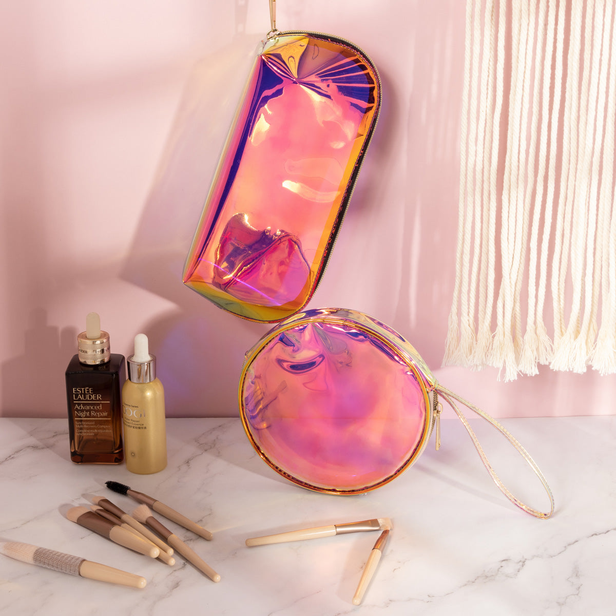 Newly Design Zipper Pouch Cosmetic Makeup Bags