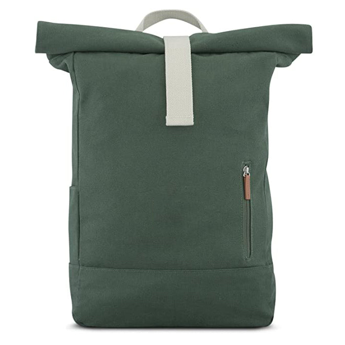 Roll Top Laptop Expandable Casual Backpack